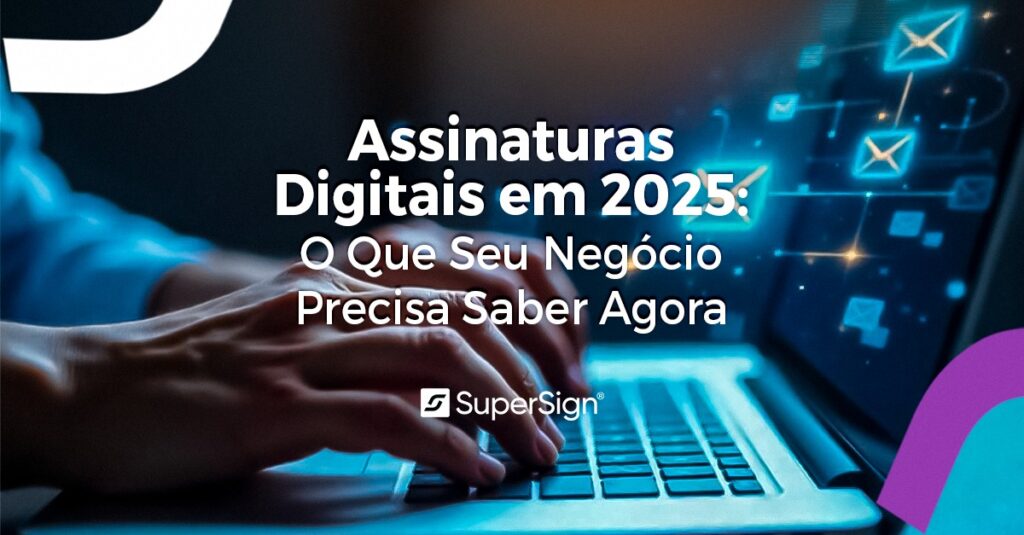 Ilustração sobre o futuro das assinaturas digitais em 2025 e como as empresas podem se preparar.