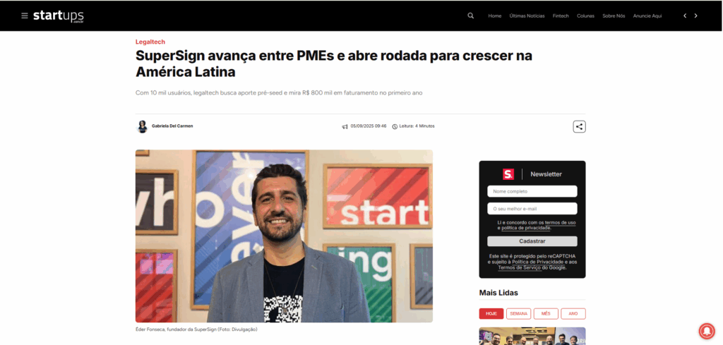 SuperSign abre rodada e avança entre PMEs na América Latina